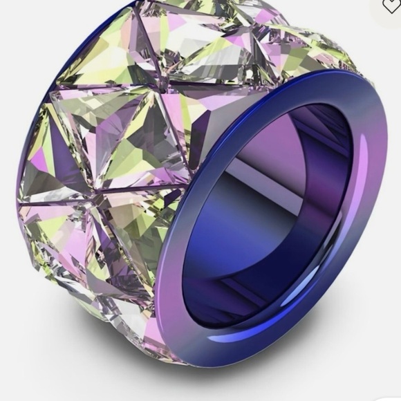 Swarovski Jewelry - Swarovski Curiosa Cocktail Ring Size 55